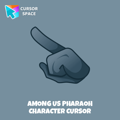 Among us Pharaoh Character cursor