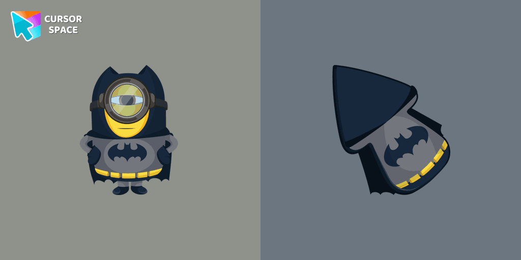 Minion Batman Character cursor cursor pack