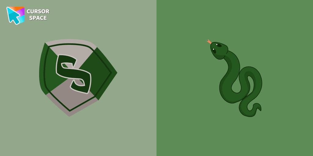 Slytherin Crest cursor cursor pack